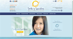 Desktop Screenshot of orthoperio.ca